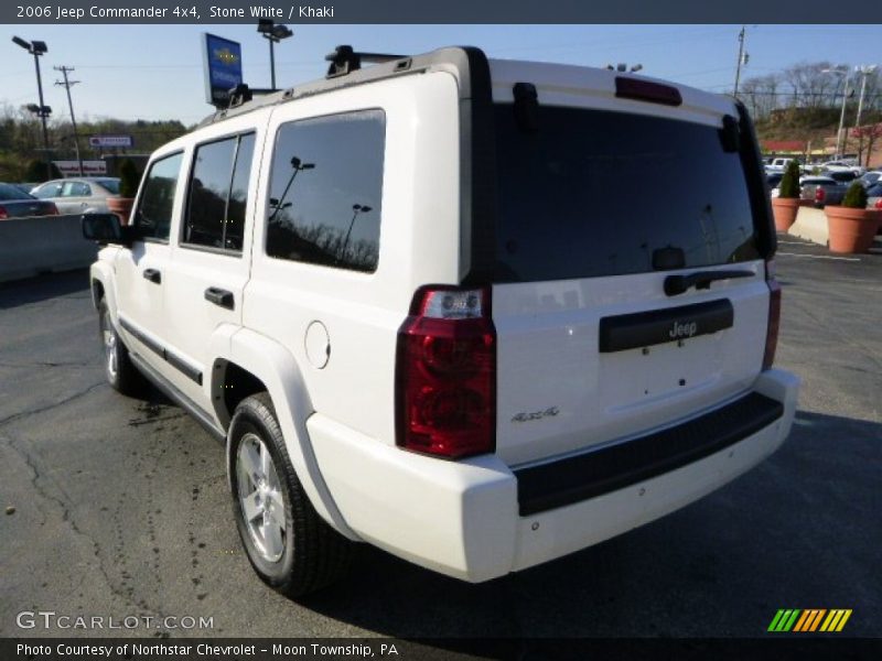Stone White / Khaki 2006 Jeep Commander 4x4