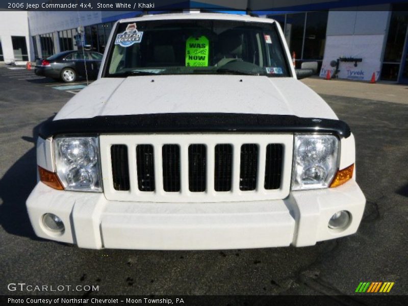 Stone White / Khaki 2006 Jeep Commander 4x4