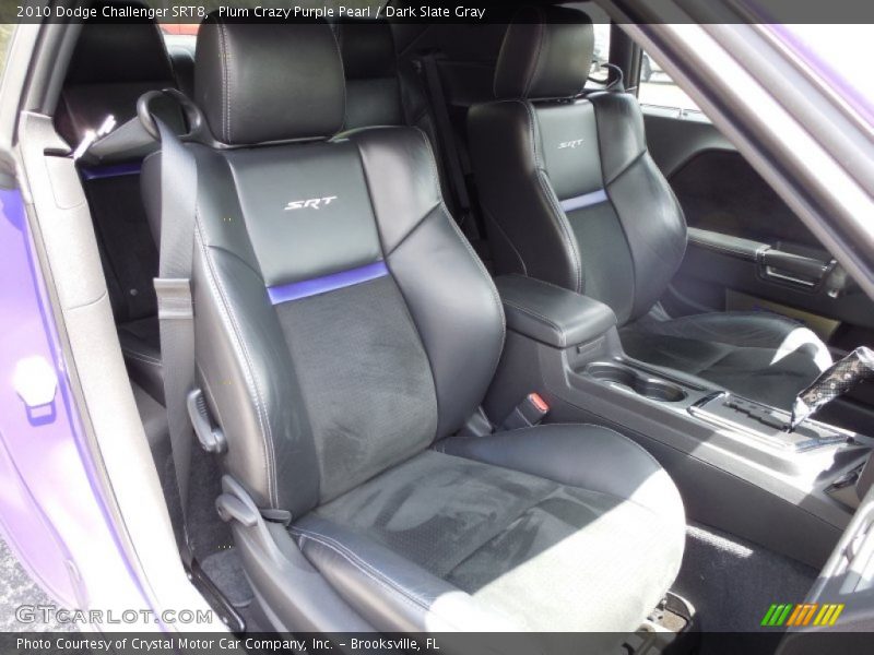 Front Seat of 2010 Challenger SRT8