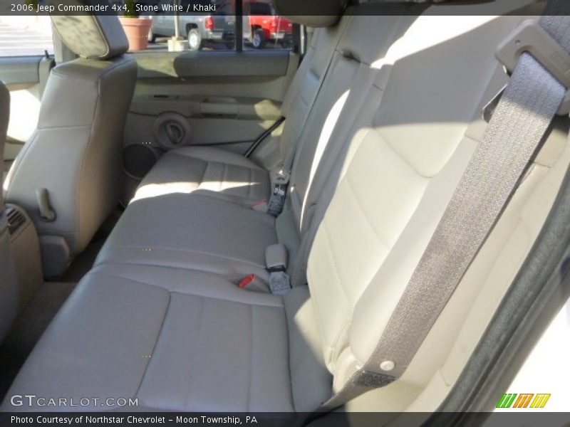 Stone White / Khaki 2006 Jeep Commander 4x4