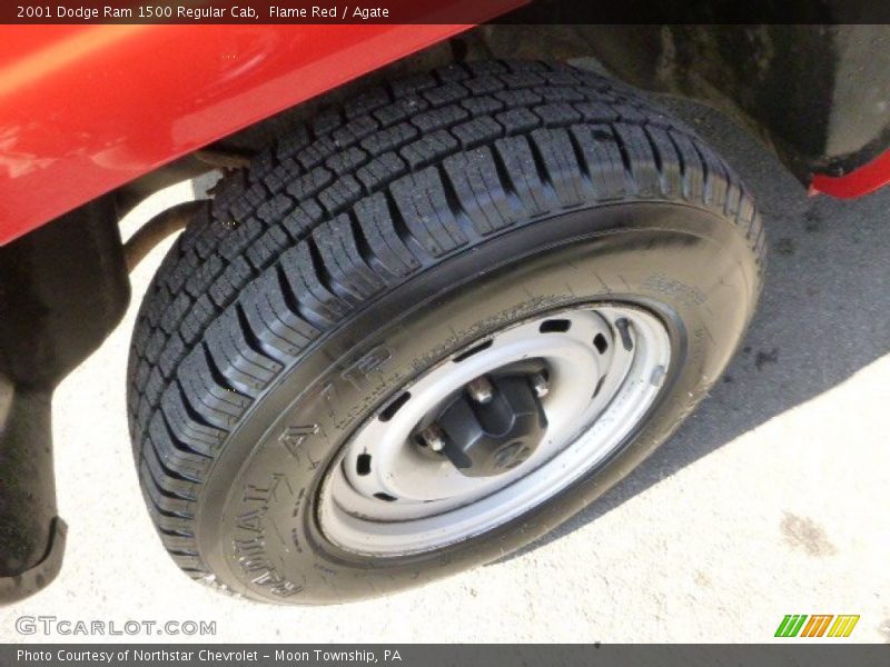 Flame Red / Agate 2001 Dodge Ram 1500 Regular Cab