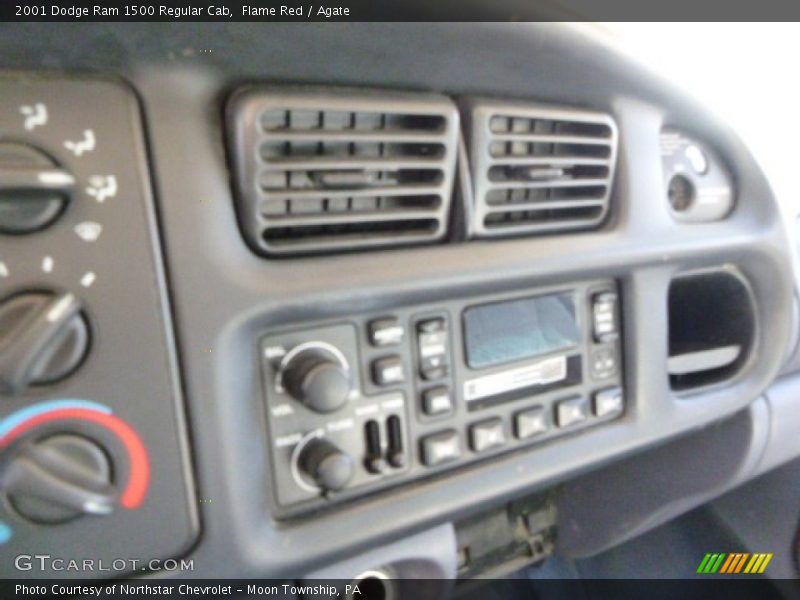 Flame Red / Agate 2001 Dodge Ram 1500 Regular Cab