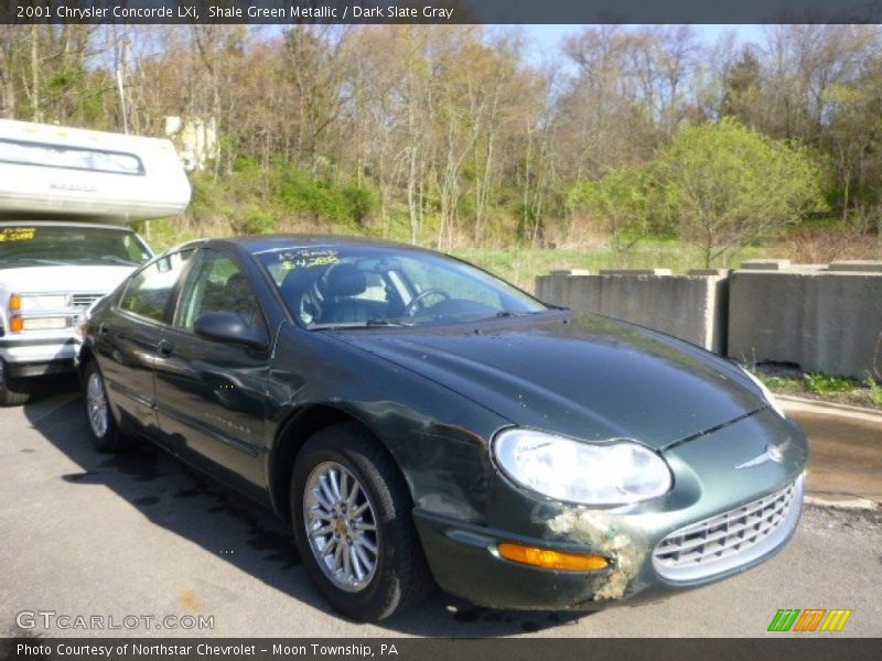 Shale Green Metallic / Dark Slate Gray 2001 Chrysler Concorde LXi