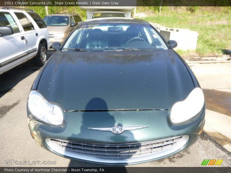 Shale Green Metallic / Dark Slate Gray 2001 Chrysler Concorde LXi