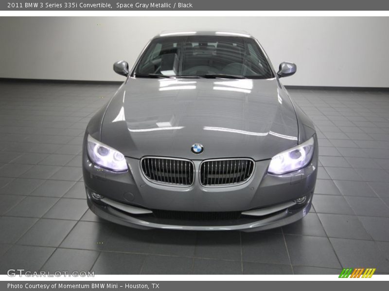 Space Gray Metallic / Black 2011 BMW 3 Series 335i Convertible