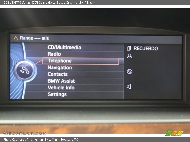 Space Gray Metallic / Black 2011 BMW 3 Series 335i Convertible