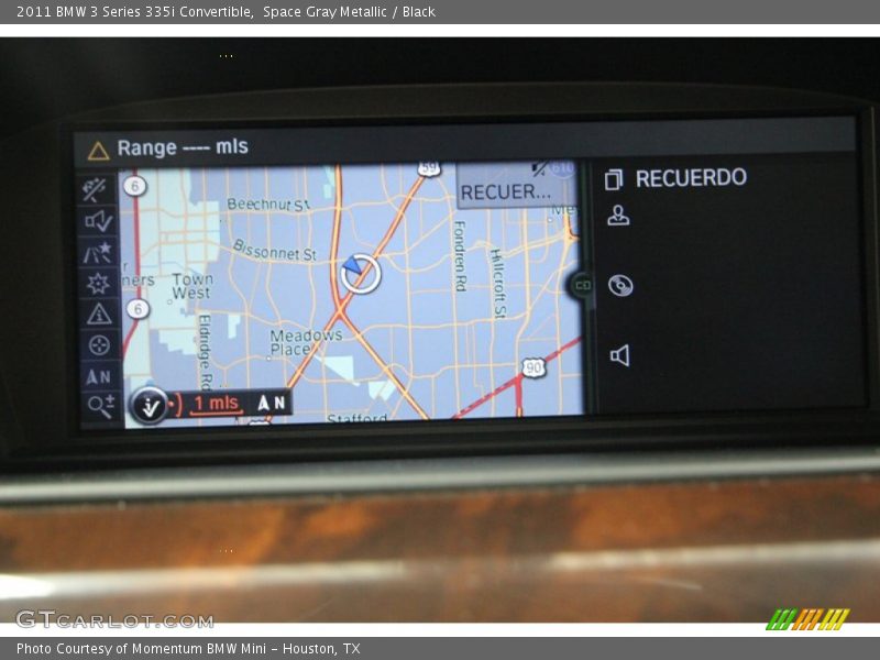 Space Gray Metallic / Black 2011 BMW 3 Series 335i Convertible