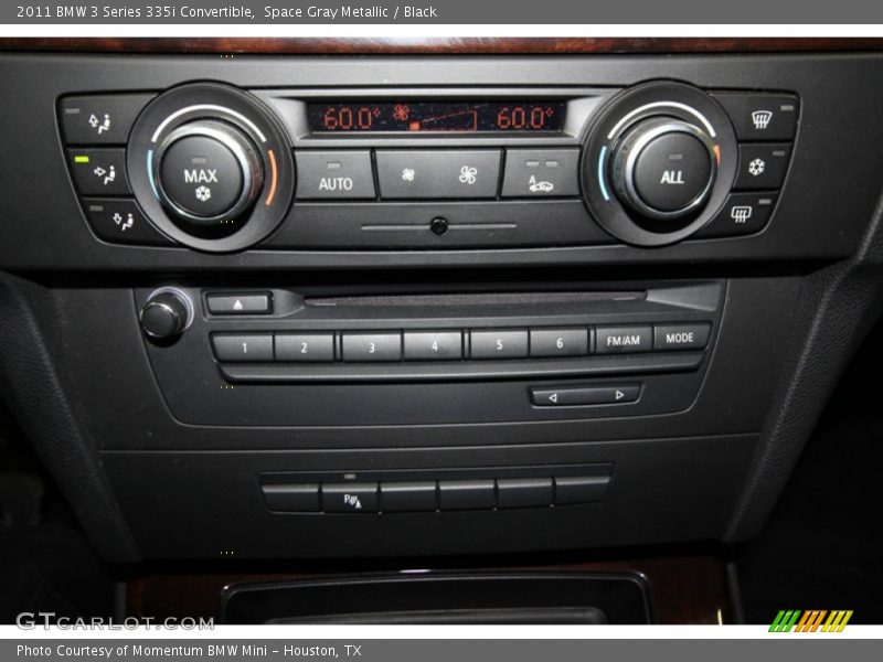Space Gray Metallic / Black 2011 BMW 3 Series 335i Convertible