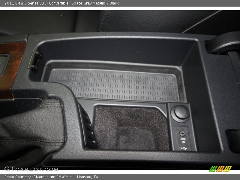 Space Gray Metallic / Black 2011 BMW 3 Series 335i Convertible