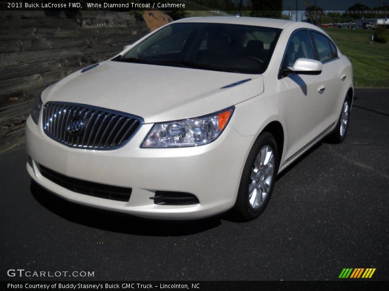 White Diamond Tricoat / Cashmere 2013 Buick LaCrosse FWD