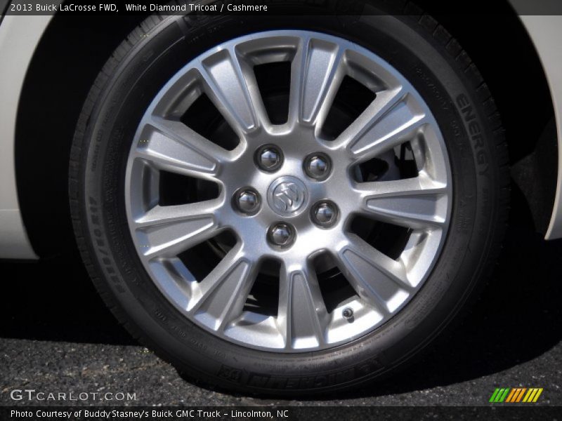 White Diamond Tricoat / Cashmere 2013 Buick LaCrosse FWD