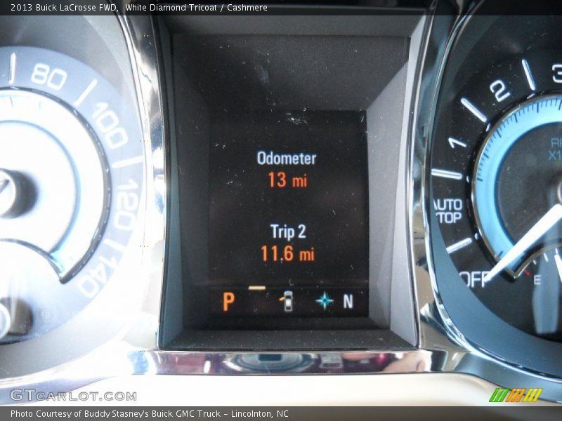 White Diamond Tricoat / Cashmere 2013 Buick LaCrosse FWD