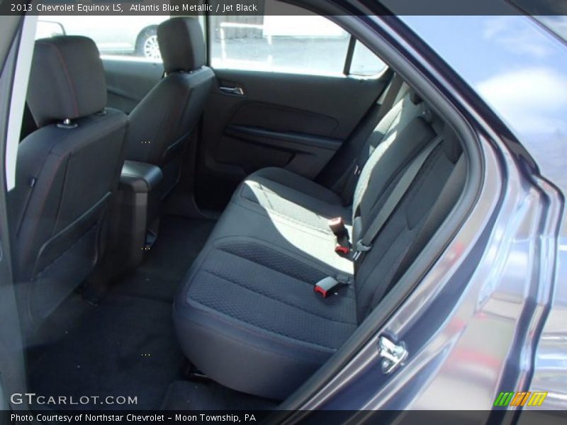 Atlantis Blue Metallic / Jet Black 2013 Chevrolet Equinox LS