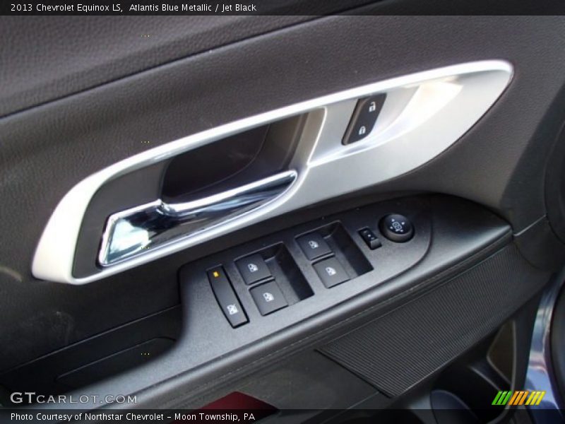 Atlantis Blue Metallic / Jet Black 2013 Chevrolet Equinox LS