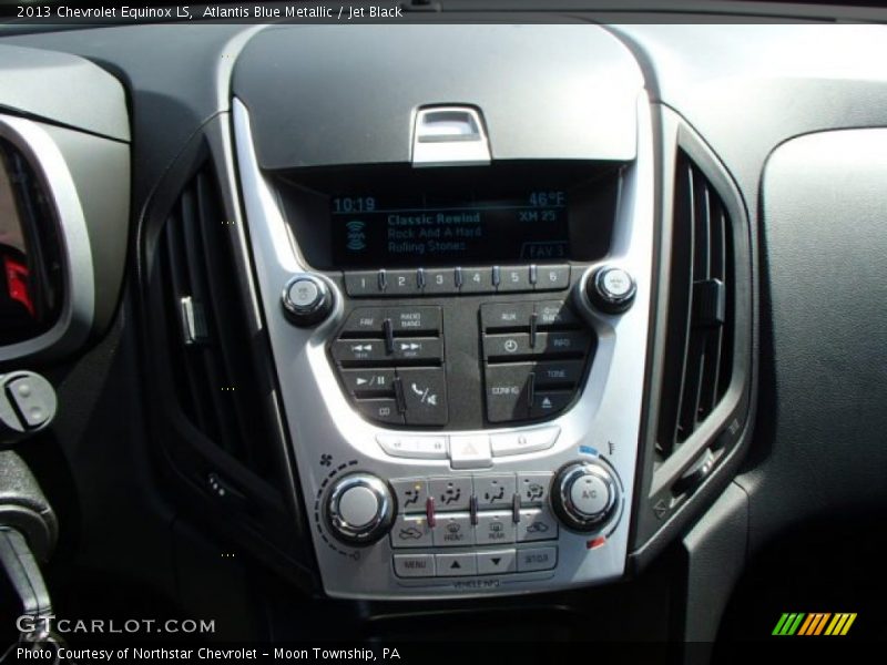 Atlantis Blue Metallic / Jet Black 2013 Chevrolet Equinox LS