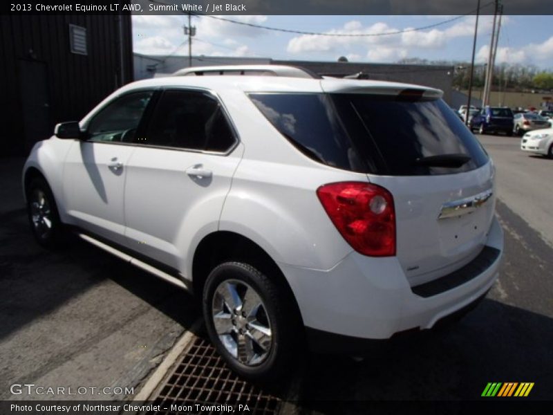 Summit White / Jet Black 2013 Chevrolet Equinox LT AWD