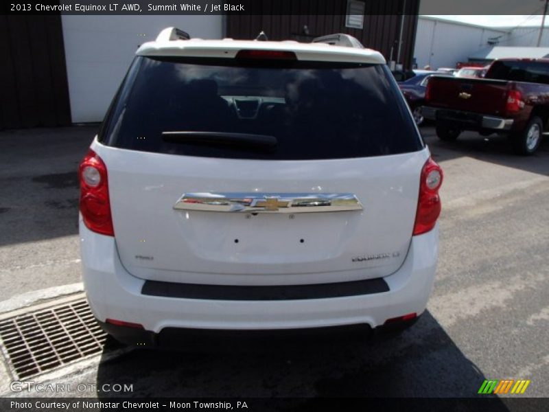 Summit White / Jet Black 2013 Chevrolet Equinox LT AWD