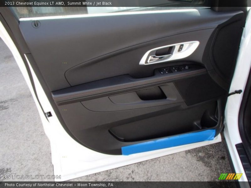 Summit White / Jet Black 2013 Chevrolet Equinox LT AWD