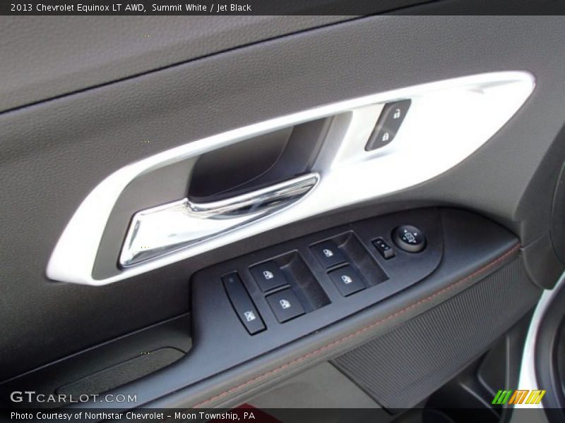 Summit White / Jet Black 2013 Chevrolet Equinox LT AWD