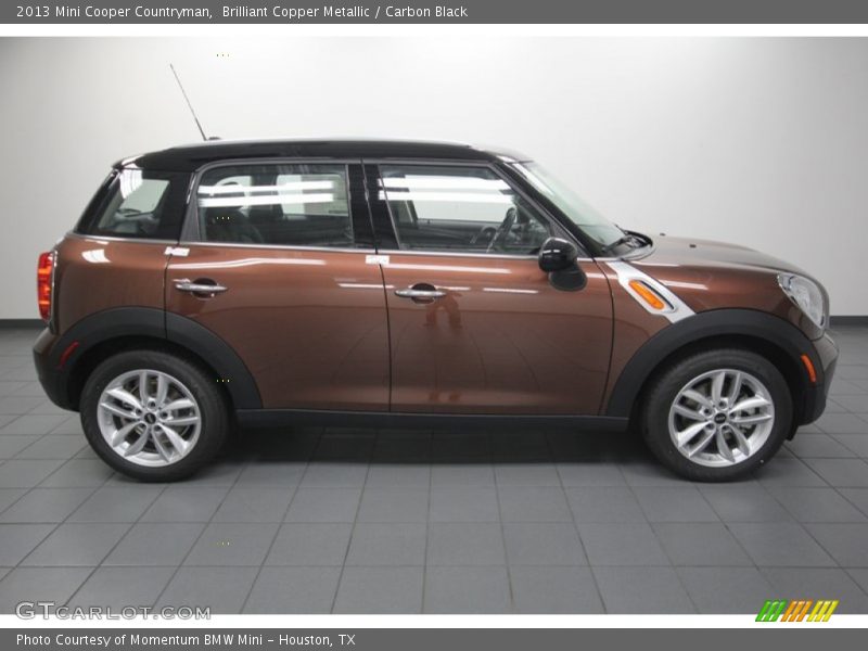 Brilliant Copper Metallic / Carbon Black 2013 Mini Cooper Countryman