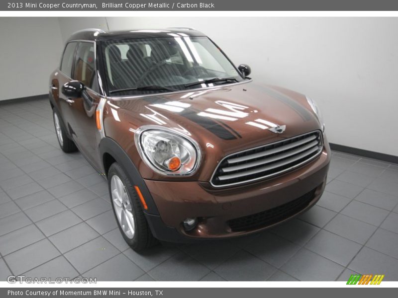 Brilliant Copper Metallic / Carbon Black 2013 Mini Cooper Countryman