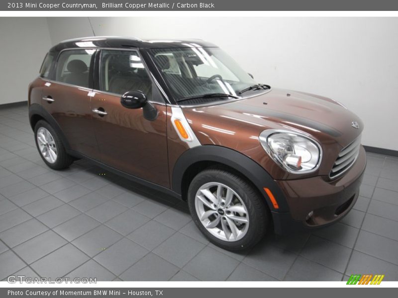Brilliant Copper Metallic / Carbon Black 2013 Mini Cooper Countryman