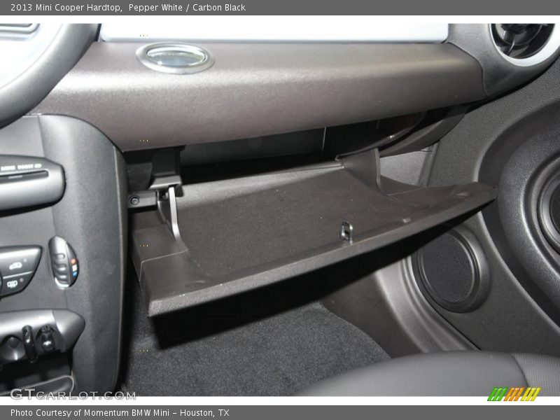 Pepper White / Carbon Black 2013 Mini Cooper Hardtop