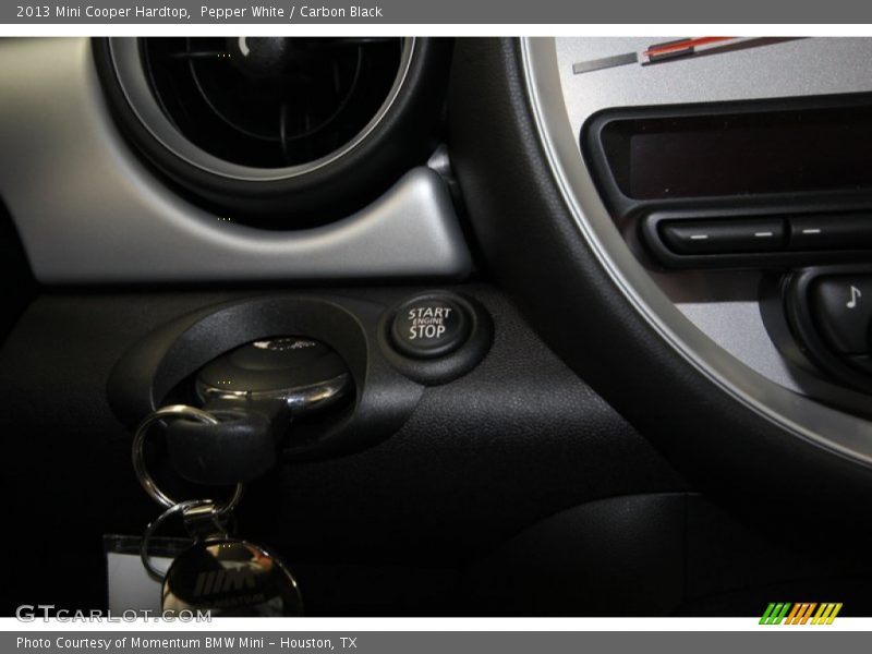 Pepper White / Carbon Black 2013 Mini Cooper Hardtop