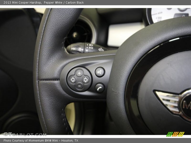 Pepper White / Carbon Black 2013 Mini Cooper Hardtop
