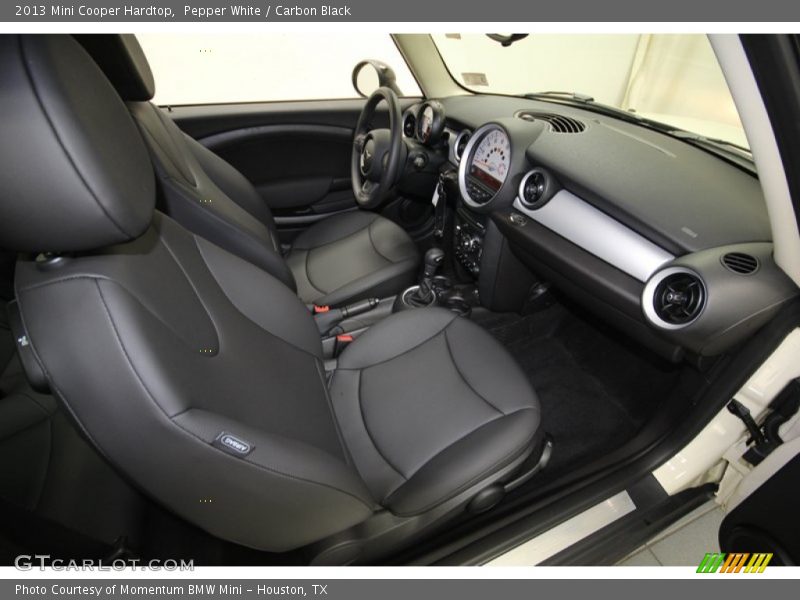Pepper White / Carbon Black 2013 Mini Cooper Hardtop