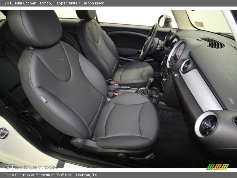 Pepper White / Carbon Black 2013 Mini Cooper Hardtop