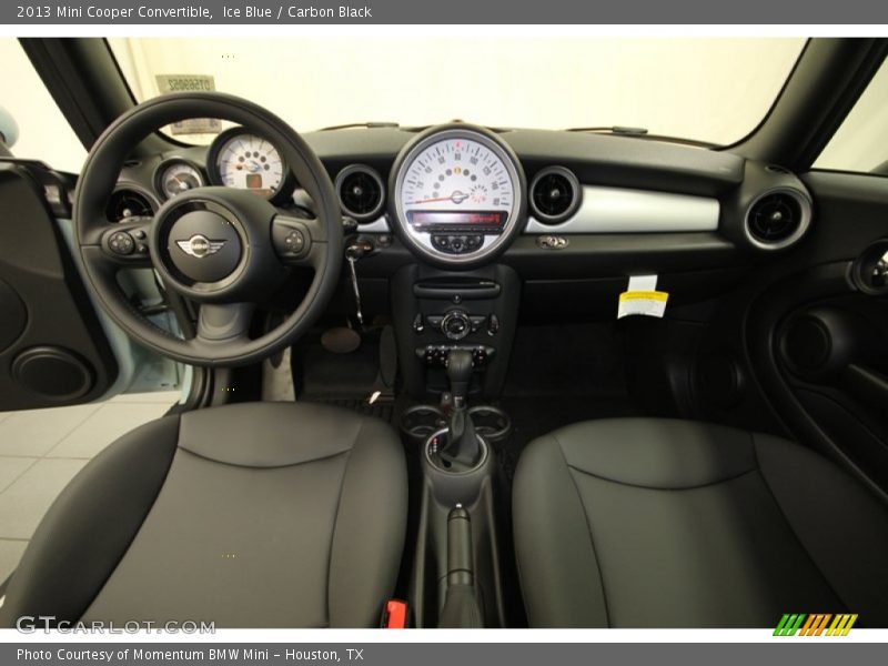 Ice Blue / Carbon Black 2013 Mini Cooper Convertible