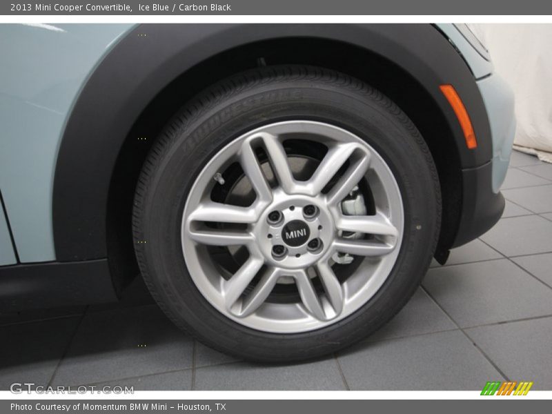 Ice Blue / Carbon Black 2013 Mini Cooper Convertible
