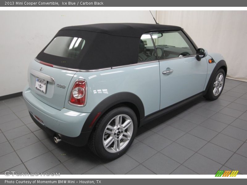 Ice Blue / Carbon Black 2013 Mini Cooper Convertible