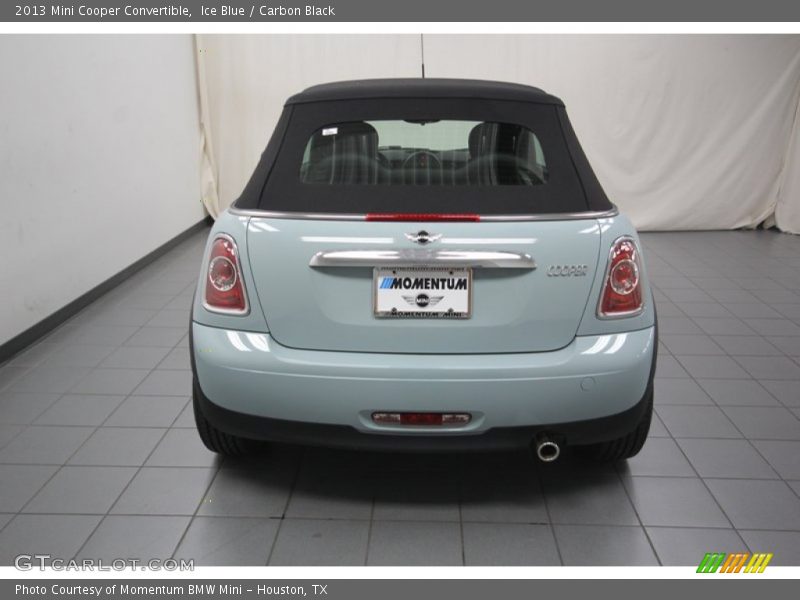 Ice Blue / Carbon Black 2013 Mini Cooper Convertible