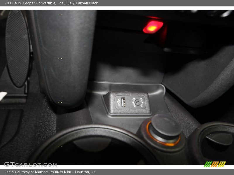 Ice Blue / Carbon Black 2013 Mini Cooper Convertible