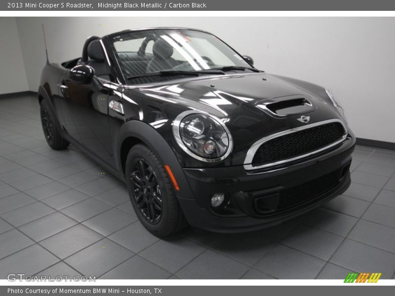 Midnight Black Metallic / Carbon Black 2013 Mini Cooper S Roadster