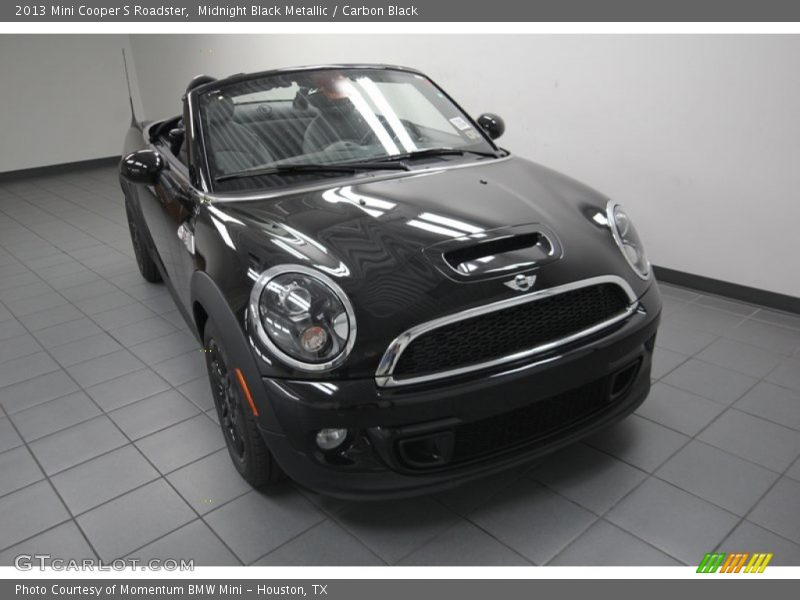 Midnight Black Metallic / Carbon Black 2013 Mini Cooper S Roadster