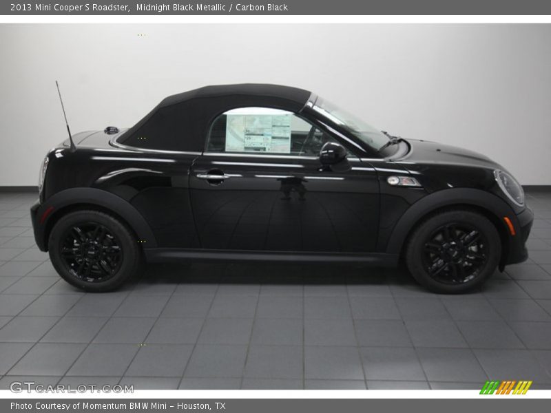 Midnight Black Metallic / Carbon Black 2013 Mini Cooper S Roadster