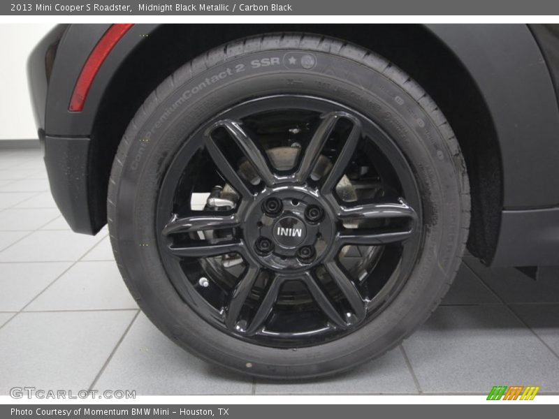 Midnight Black Metallic / Carbon Black 2013 Mini Cooper S Roadster