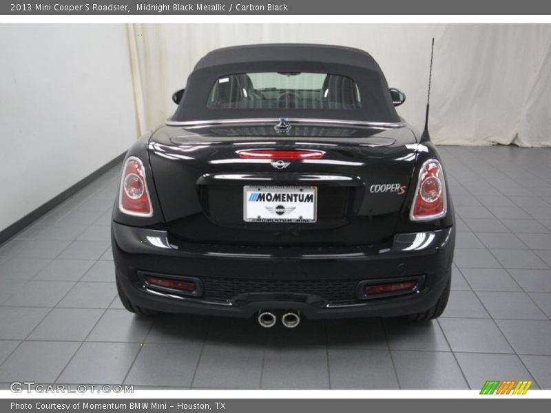 Midnight Black Metallic / Carbon Black 2013 Mini Cooper S Roadster