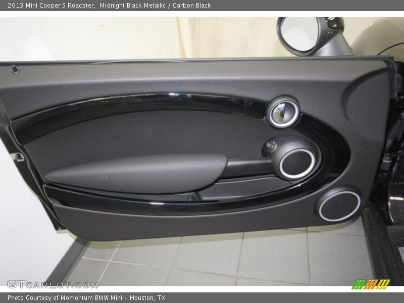 Midnight Black Metallic / Carbon Black 2013 Mini Cooper S Roadster