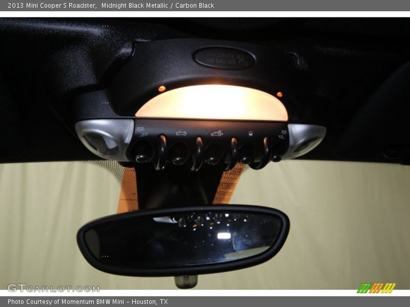 Midnight Black Metallic / Carbon Black 2013 Mini Cooper S Roadster