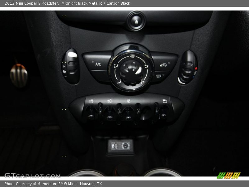 Midnight Black Metallic / Carbon Black 2013 Mini Cooper S Roadster