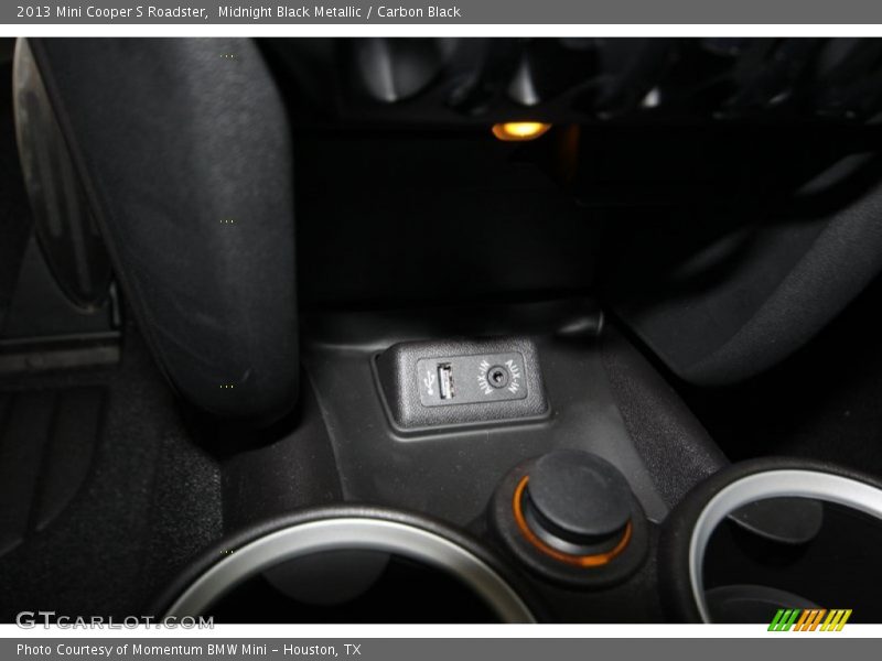 Midnight Black Metallic / Carbon Black 2013 Mini Cooper S Roadster