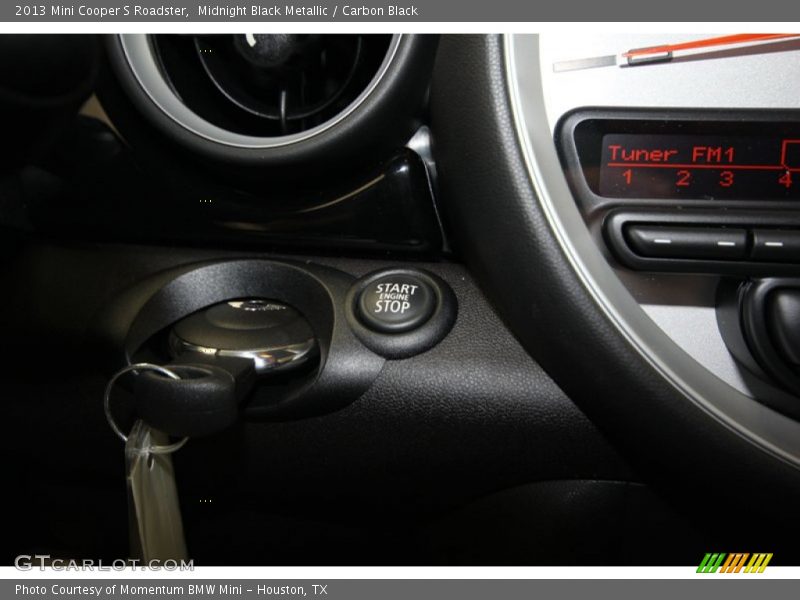 Midnight Black Metallic / Carbon Black 2013 Mini Cooper S Roadster
