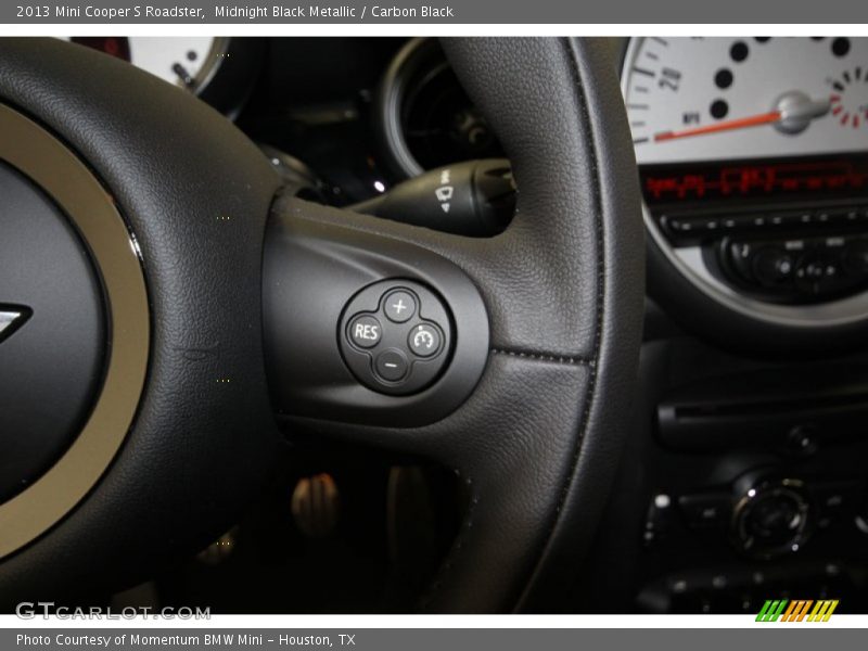 Midnight Black Metallic / Carbon Black 2013 Mini Cooper S Roadster