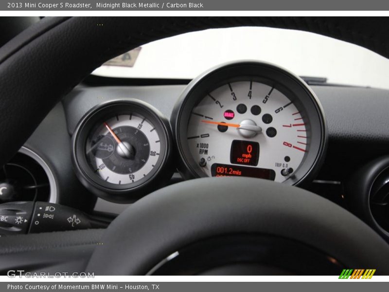 Midnight Black Metallic / Carbon Black 2013 Mini Cooper S Roadster