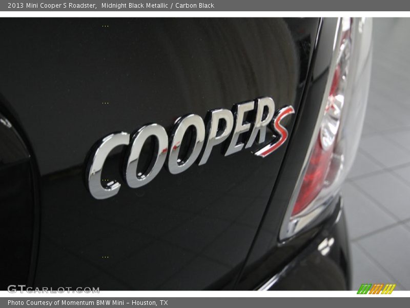 Midnight Black Metallic / Carbon Black 2013 Mini Cooper S Roadster