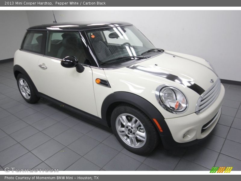 Pepper White / Carbon Black 2013 Mini Cooper Hardtop